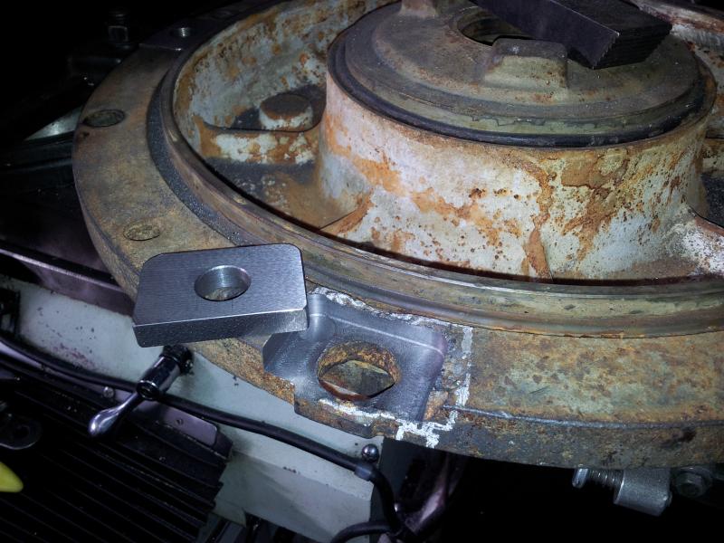Restauración de piezas fundidas de gran porte