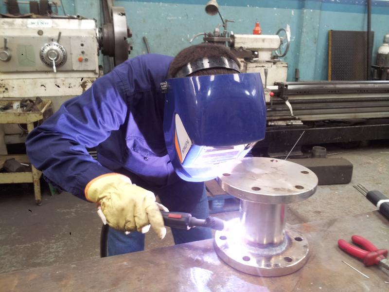 Soldadura TIG en carretel de Acero Inoxidable AISI 316L