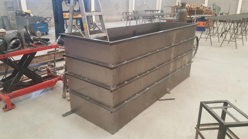 Cuba para planta de galvanizado electrolitico