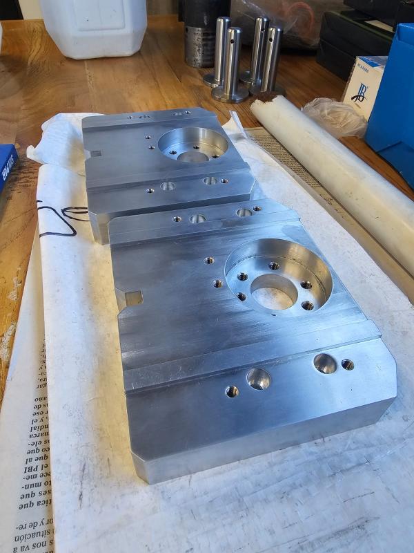 Fresados en aluminio con insertos helicoidales