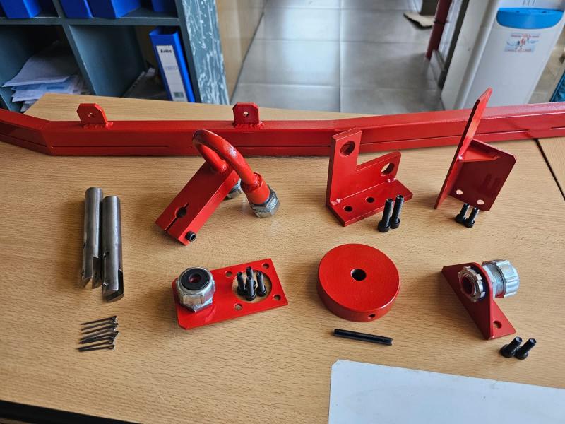 Accesorios para seguridad industrial de máquinas